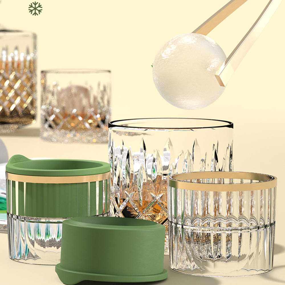 Large Ice Mould Ice Ball Maker Ice Box For Ice Shape Cocktail Use Sphere Round Ball DIY Home Bar Party Ice Cube Tray Maker Tools. 