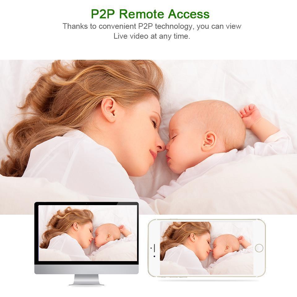 Wifi Rotatable CCTV Camera Audio / Video 2MP 1080P 20 cb3d3c7b442557e8b553e5d2a2377a3f
