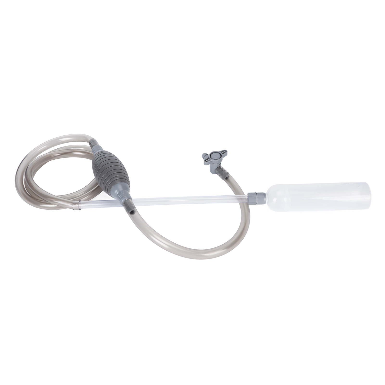 Aquarium Vacuum Cleaner, Safe Removable Filter Basket Fish Tank Water Changer for Gravel Cleaning. 