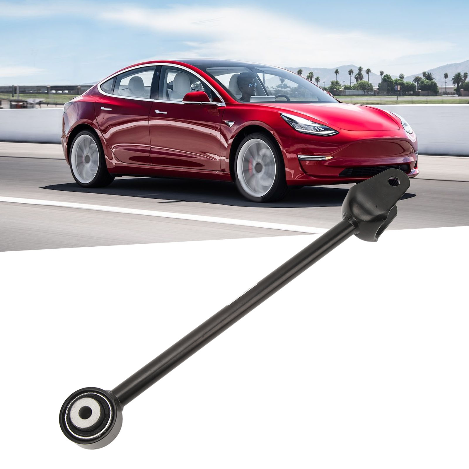 Rear Lower Fore Control Arm Stable Performance 1044441 00 E Car Fore Link Arm Accurate Fit High Strength for MODEL 3 2017-2023. 
