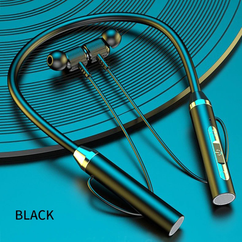 Wireless Headphones Bluetooth 5.0 Neckband Earphones Magnetic Sports Waterproof TWS Earbuds Bluetooth Headset With Microphone Mic. 