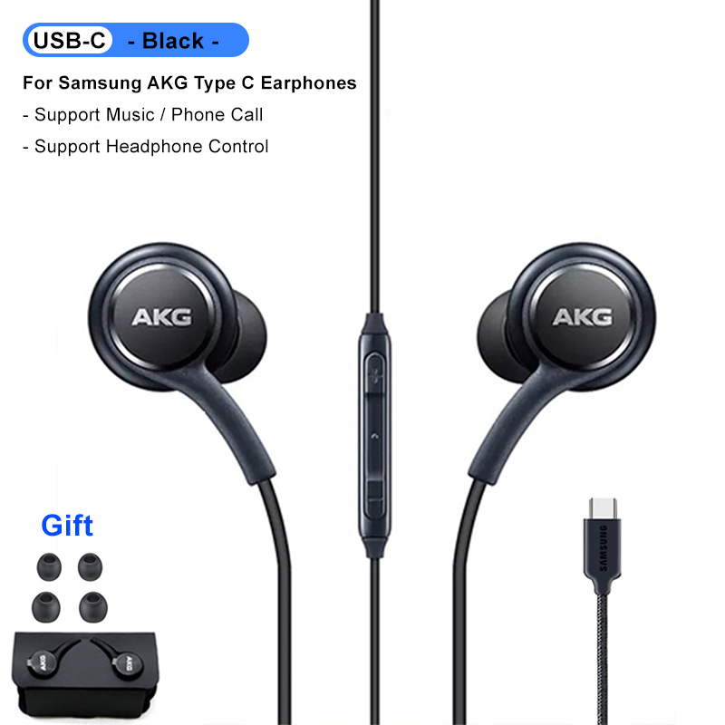 Samsung AKG Type-C Earphone In Ear Wired Type C Port Handsfree Headphone With Mic. 