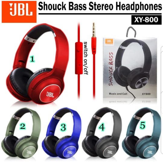 Extra Bass Headphones XY 800 High 