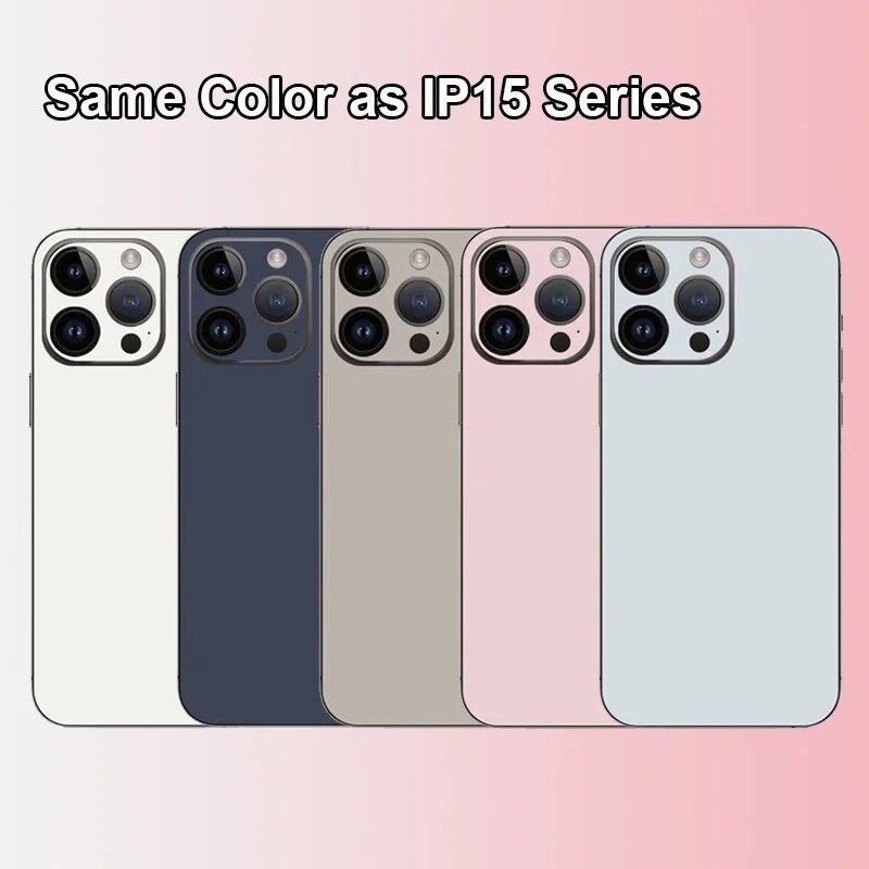 Same Color as 15 Decal Skin for iPhone 15 14 13 12 Pro Max Back Screen Protector Film Cover Plain 3M Wrap Aesthetic Sticker