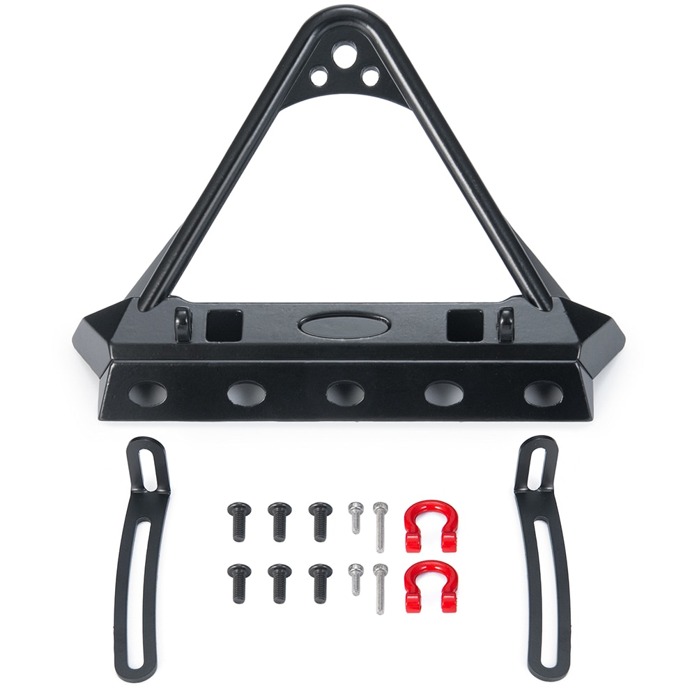 Reading WritingAXSPEED CNC Metal Front Bumper with Trailer Hook for Axial SCX10 1/10 RC Crawler Car Upgrade Parts AccessoriesWooden Toys. 