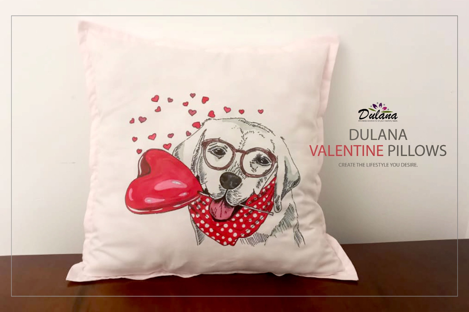 gift pillow. 