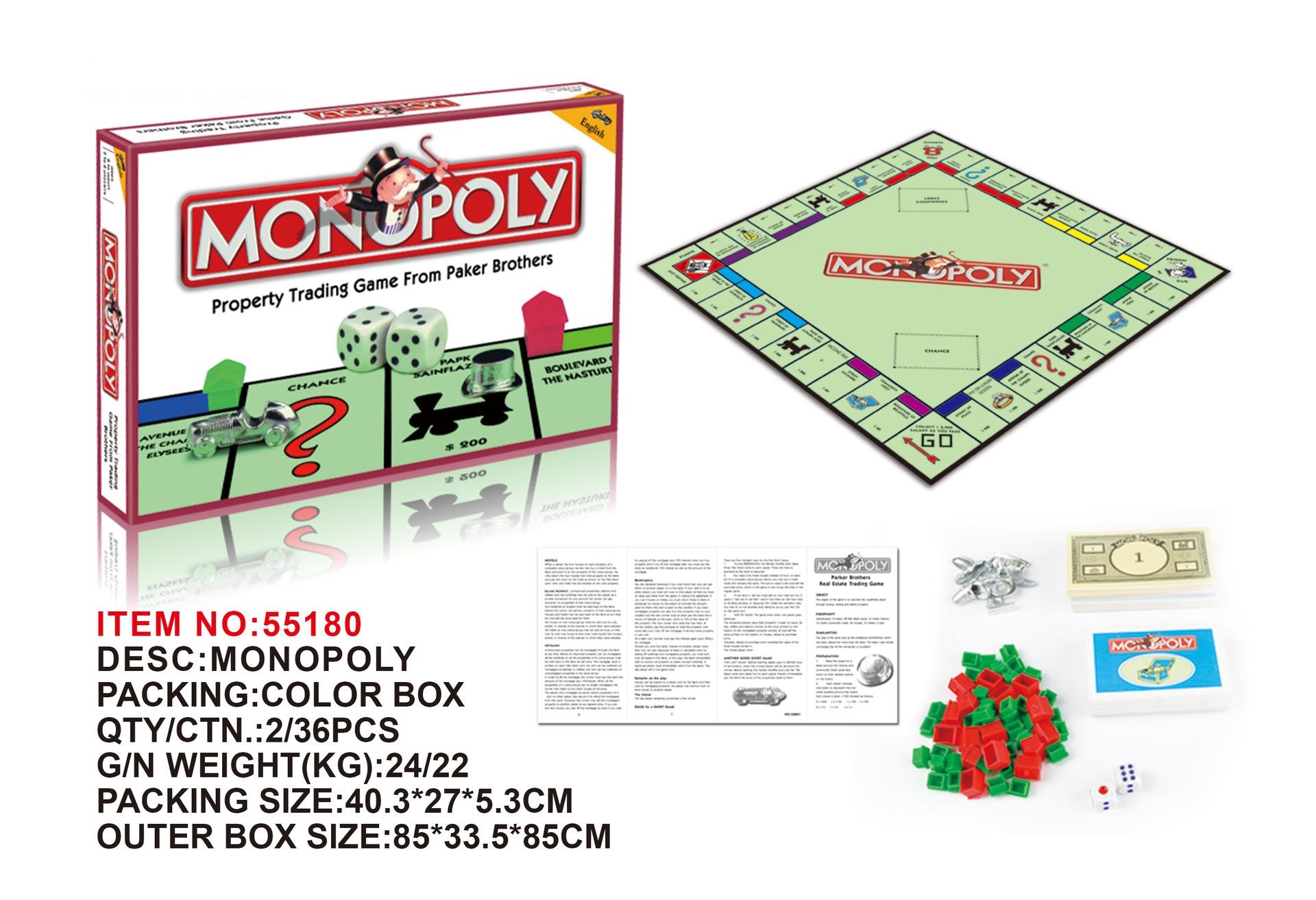 Monopoly Large Board. 