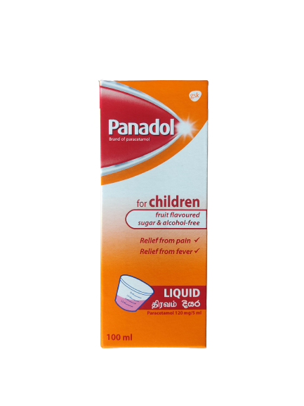 Panadol PFC (For Children Liquid) - 100ml | Daraz.lk