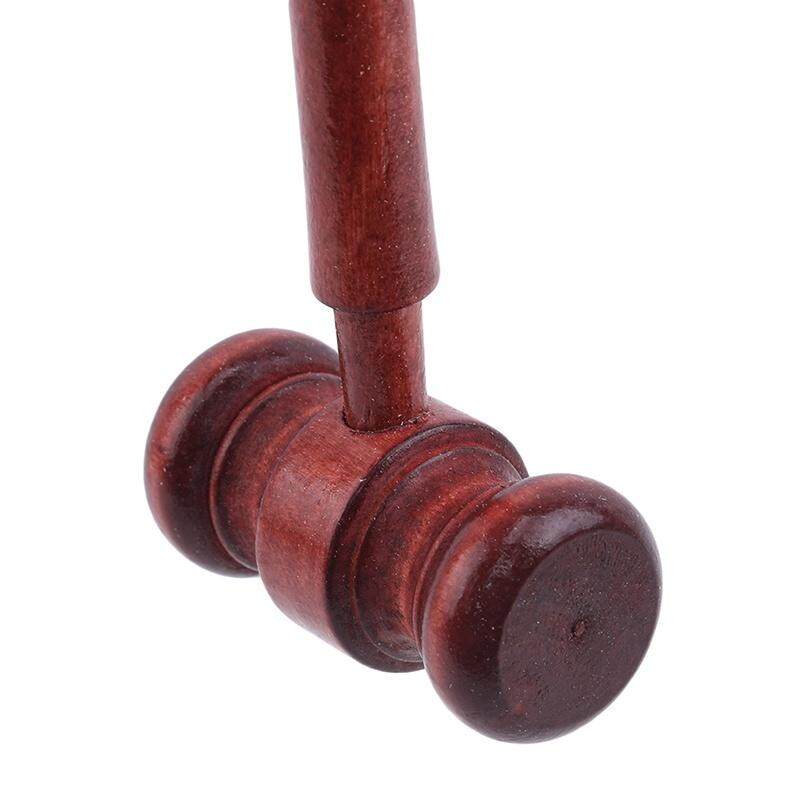 【Miga Plaza】Feng Qi shopHandmade Wooden Auction Hammer for Lawyer Judge Handcrafted Gavel Court Hammer for Auction Sale Decor. 
