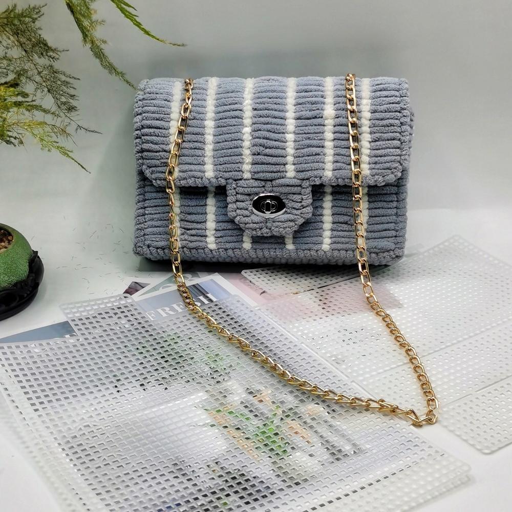 Sheet Knit Accessories DIY Bag Crocheting Embroidery Plastic. 