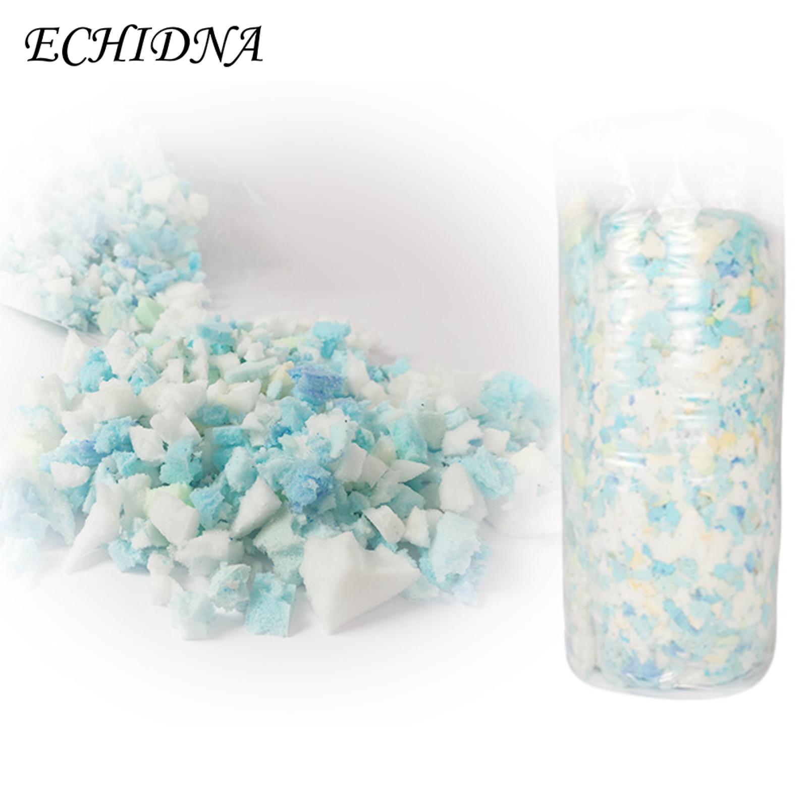 Shredded Sponge Pillow Premium Shredded Memory Foam Filling Soft Breathable Bean Bag Filler for Comfort Ideal for Couch Cushions Dog Beds Chairs Crafts 1/2kg Pillow with Temperature-regulating. 