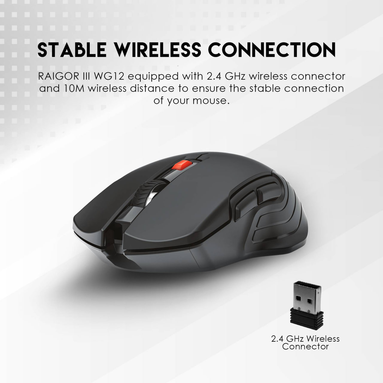 FANTECH RAIGOR III WG12 Wireless Mouse. 