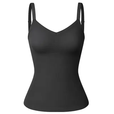 Women Shapewear Camisoles Waist Trainer Body Tummy Control Tank Tops  Compression Undershirts Slimming Underwear Camisole