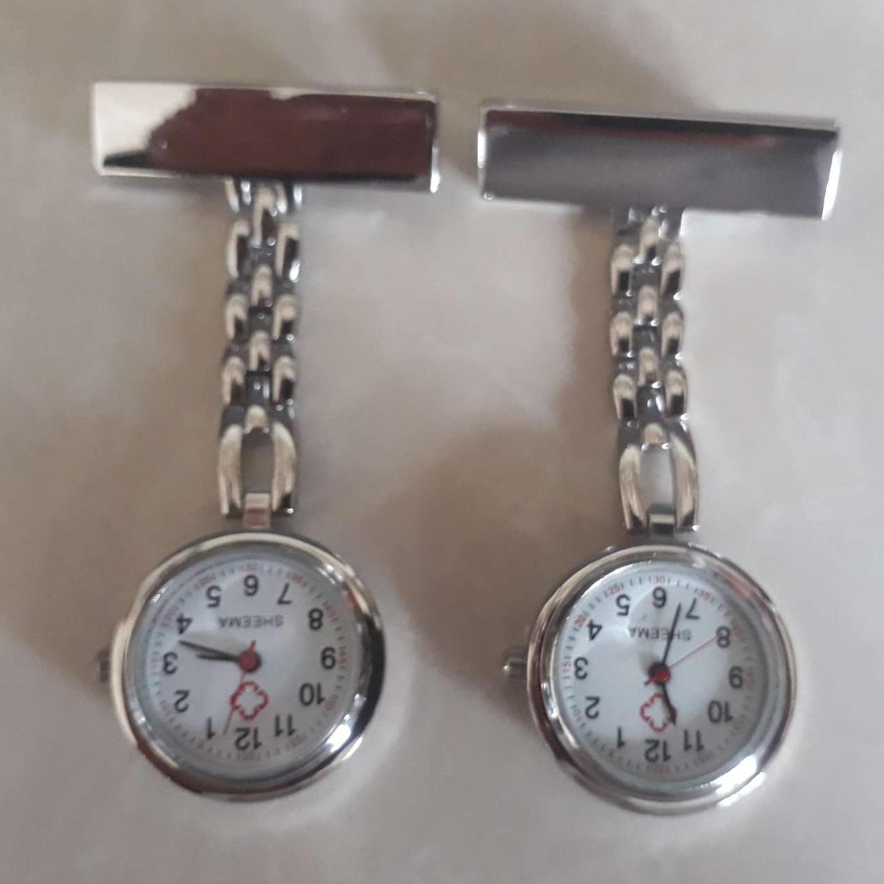 Hospital Nurse Stainless Steel Nursing Watch Nurses/Midwife. 