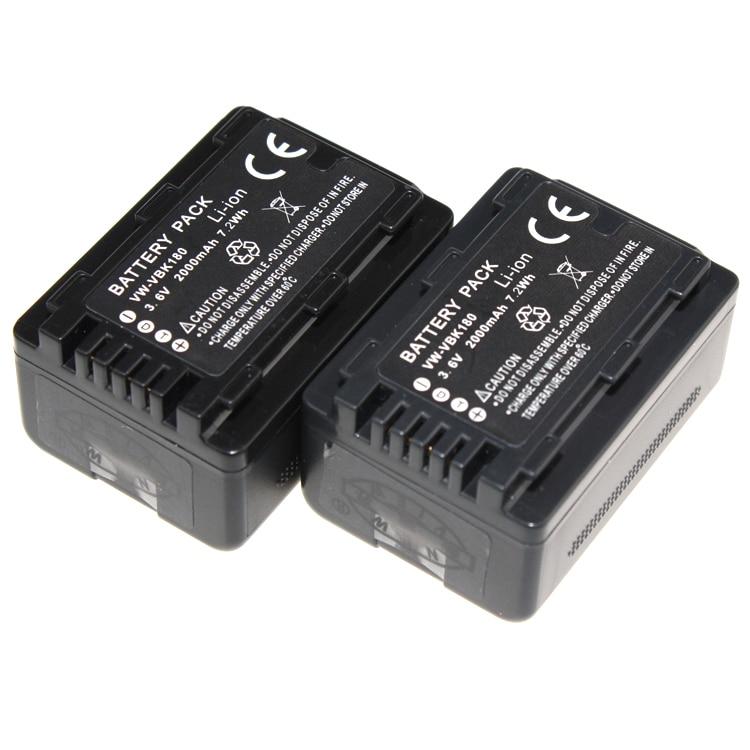 Panasonic VW-VBK 180 Battery. 