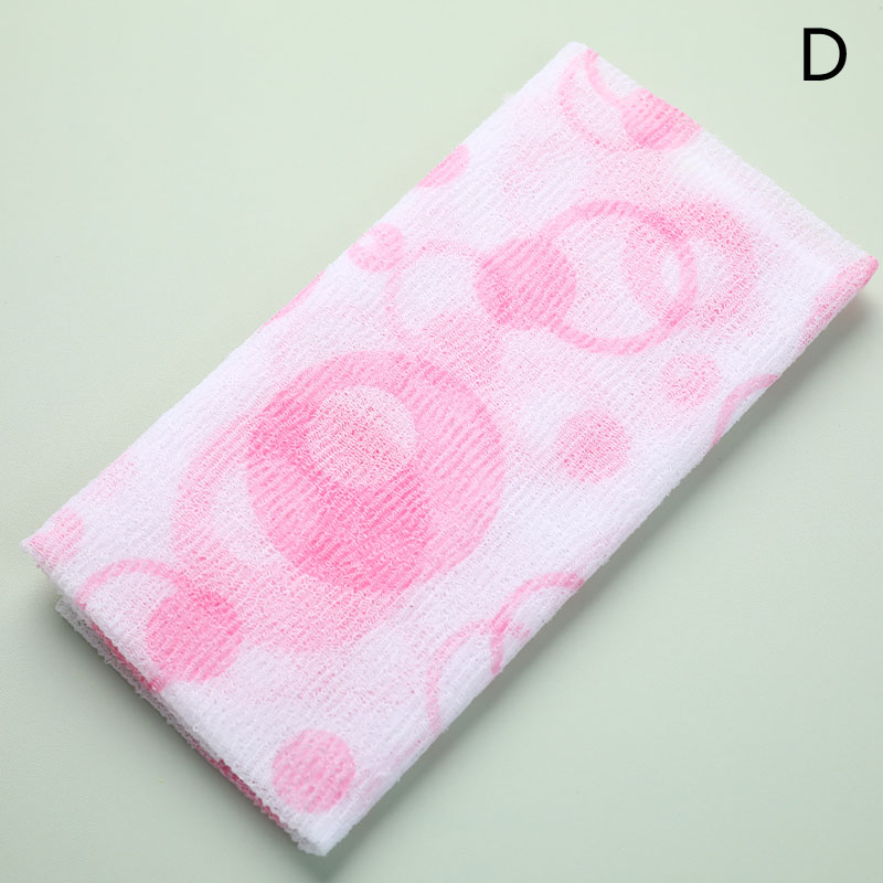 Nylon Wash Cloth Towel Beauty Body Skin Exfoliating Shower Bathroom Washing　GENGLI. 