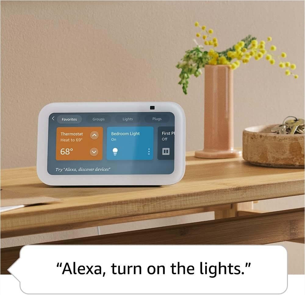Amazon Echo Show 5 (3rd Gen, 2023 release) | Smart display with 2x the bass and clearer sound. 