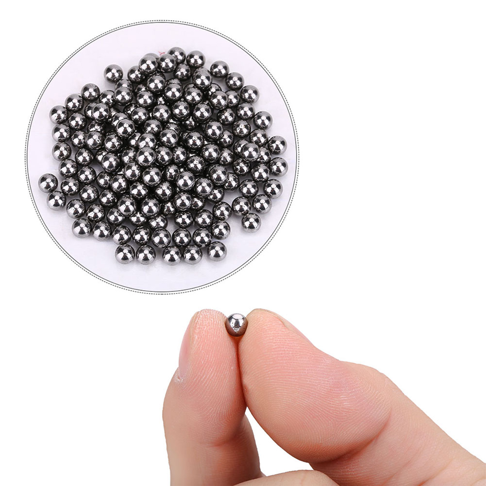 600Pcs 4.5mm Steel Ball Hunting Catapult Slingshot Bearing Ammo Adult Game. 