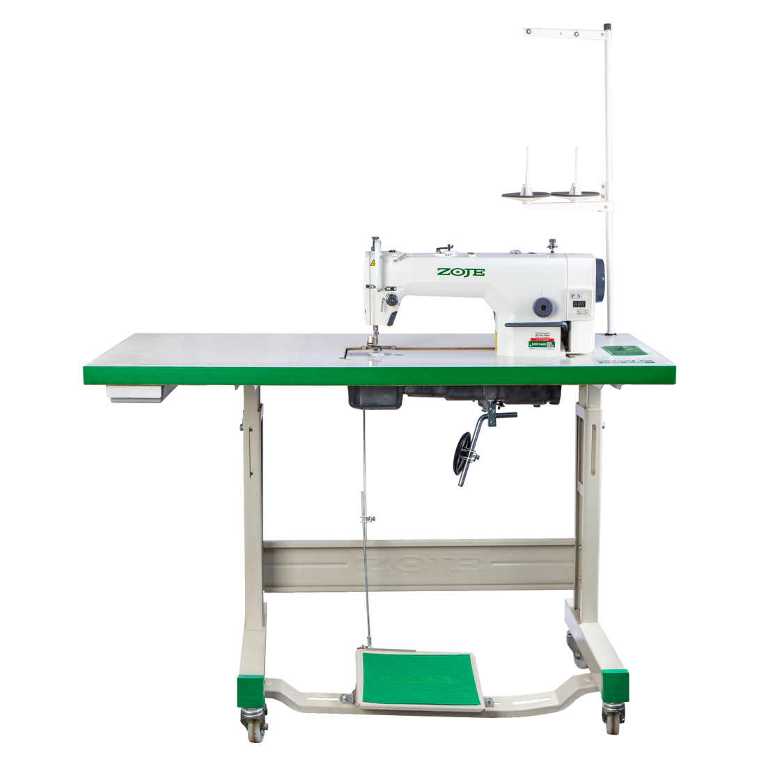 ZOJE Power Saving Lockstitch Machine MCZJ9513-G01 / with Singer warranty / Industrial Single needle sewing machine with Direct drive servo motor