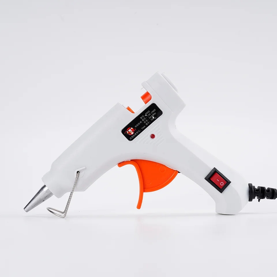 20w Hot Melt Glue Gun With Switch For 7mm Glue Stick Mini Industrial Adhesive Hot Gun Electric