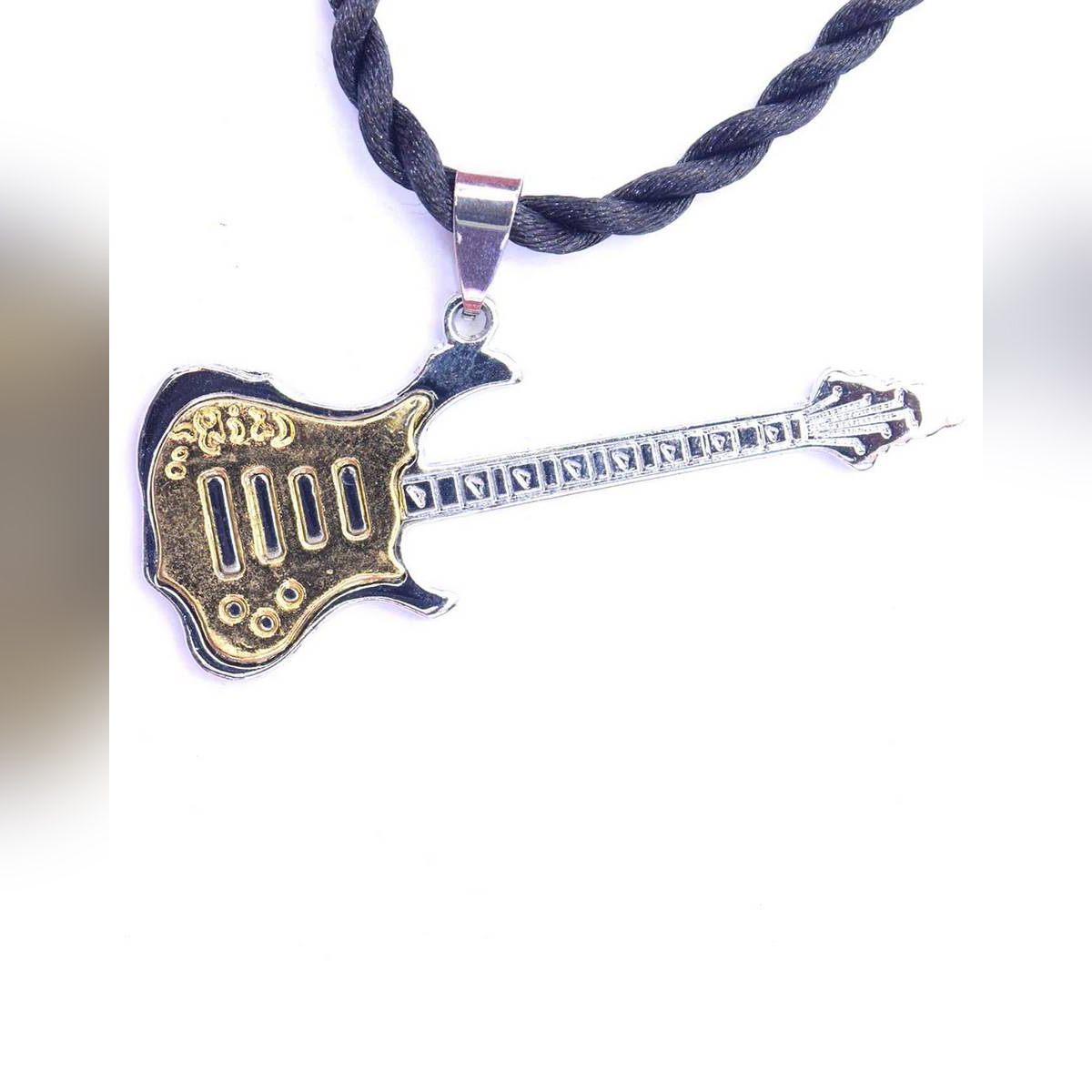 Men's Cord Chain Necklace - Silver