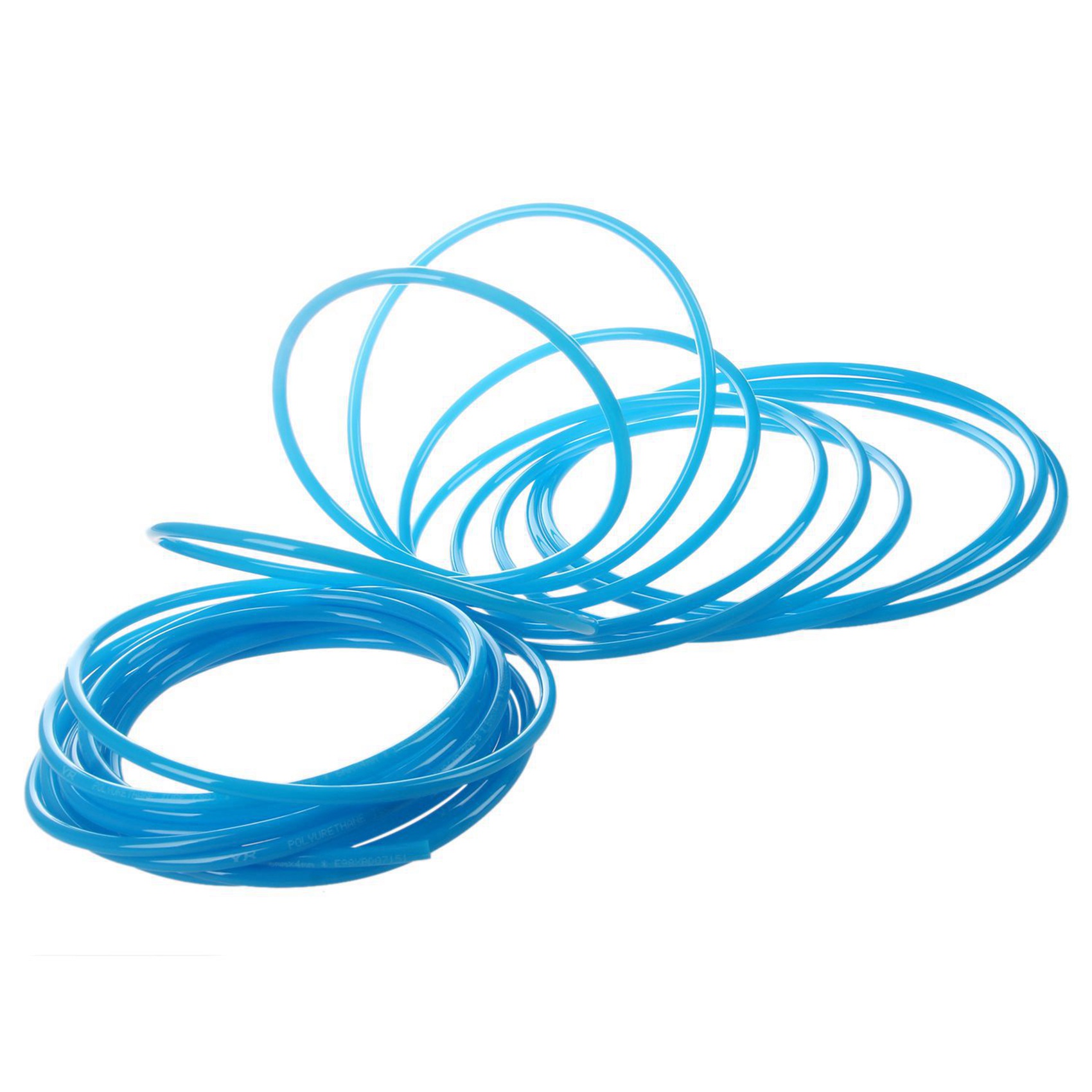 2X 10M 32.8Ft 6mm x 4mm Pneumatic Polyurethane PU Hose Tube Pipe Blue. 