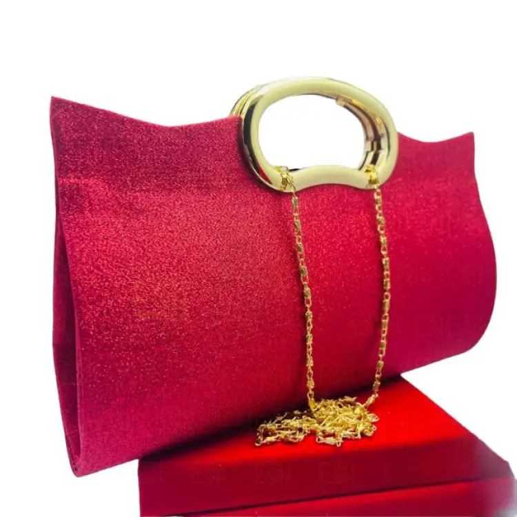 Bridal hot sale red purse