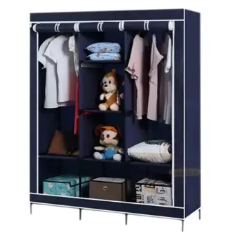 Kia Boutique 3 Door Wardrobe Blue Buy Sell Online Best Prices