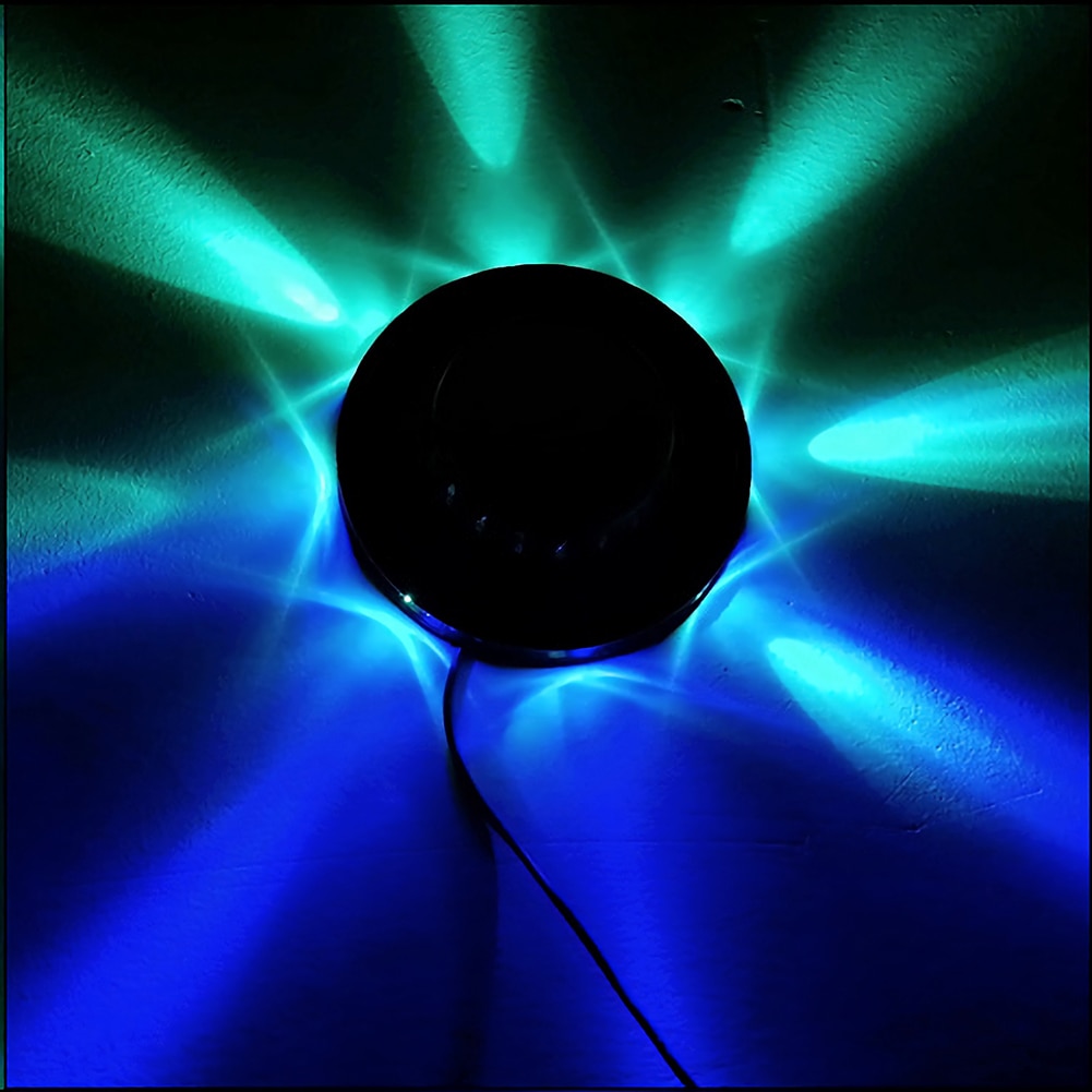 5W USB RGB Sound Light Party Stage Par Lights Activated Activated