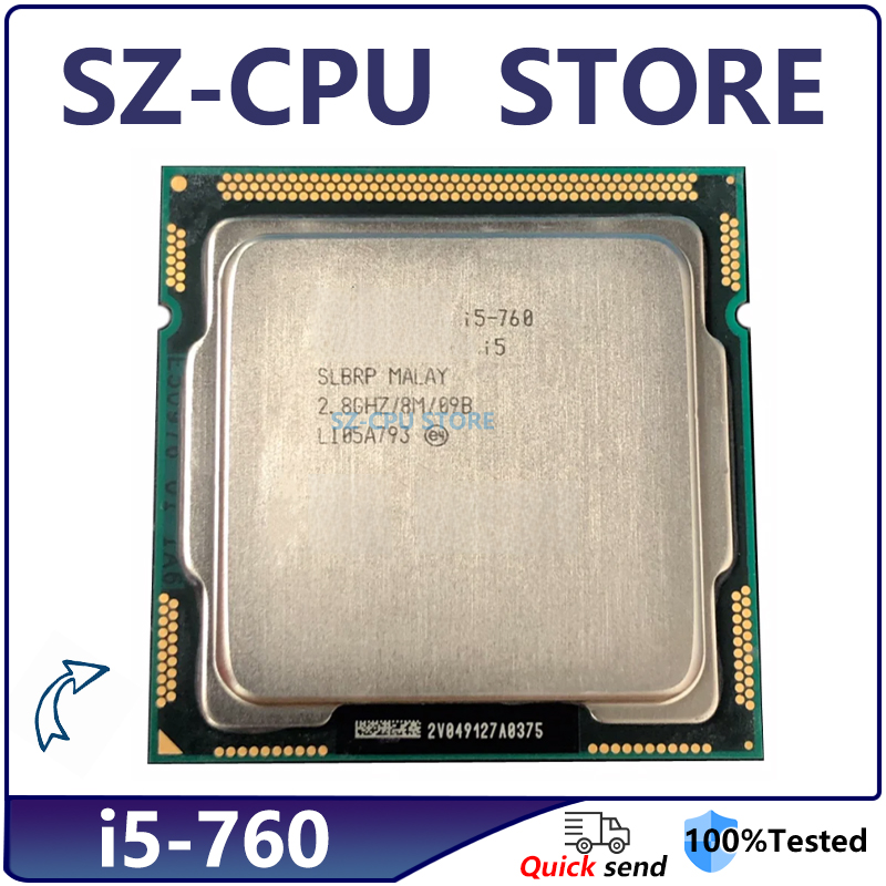 Core I5-760 i5 760 Quad-Core Quad-Thread CPU Processor 8M