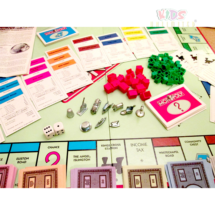 Monopoly Box Board Game - Property Trading Game 55006. 