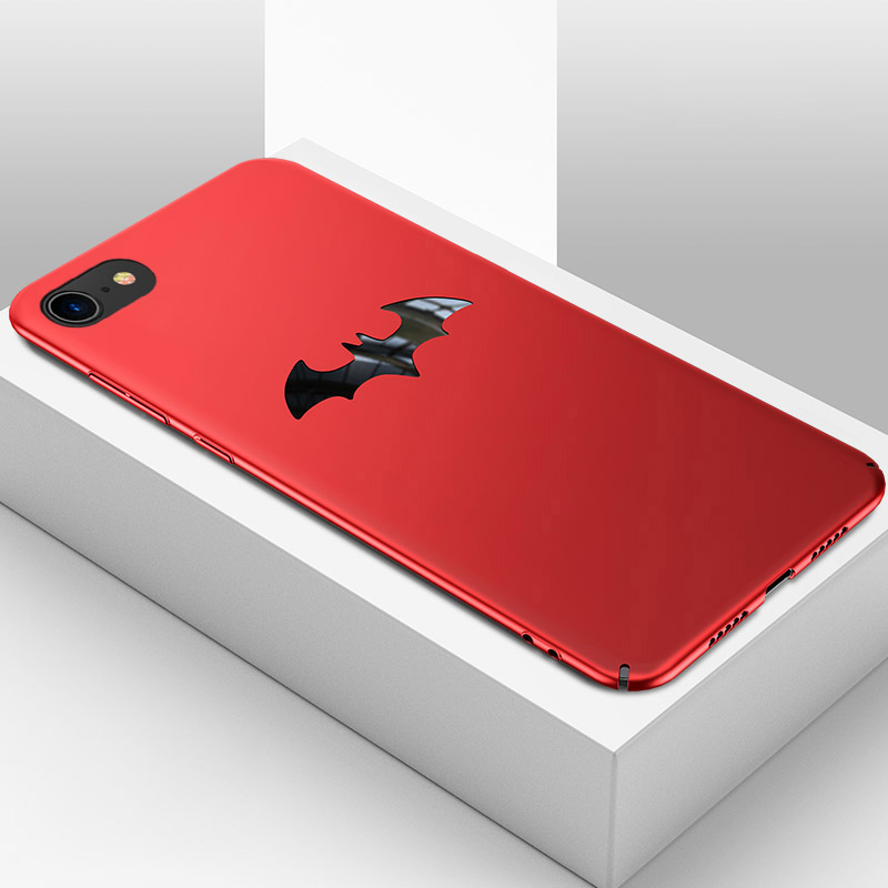 Back Cover For iPhone SE2 Batman Phone Case Full protector Metal Bat design Shockproof Cover For iPhone SE2 Cases. 