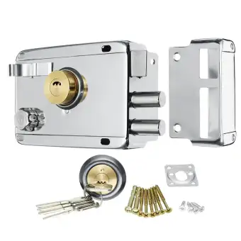 Exterior Iron Door Locks Security Anti Theft Lock Multiple