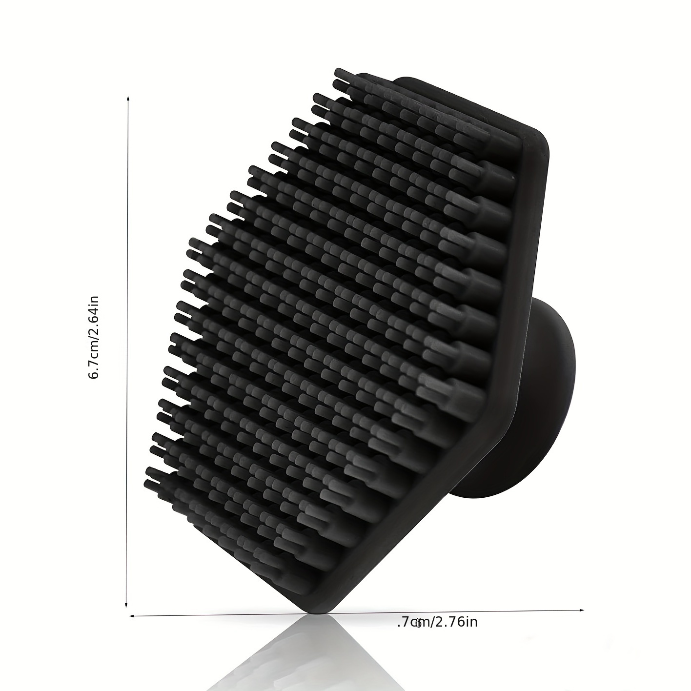 Silicone Face Scrubber - Gentle Exfoliator Pad & Massager - Removes Dead & Dry Skin - Invigorating Addition To Grooming Routine - Shower & Bathroom Accessory. 