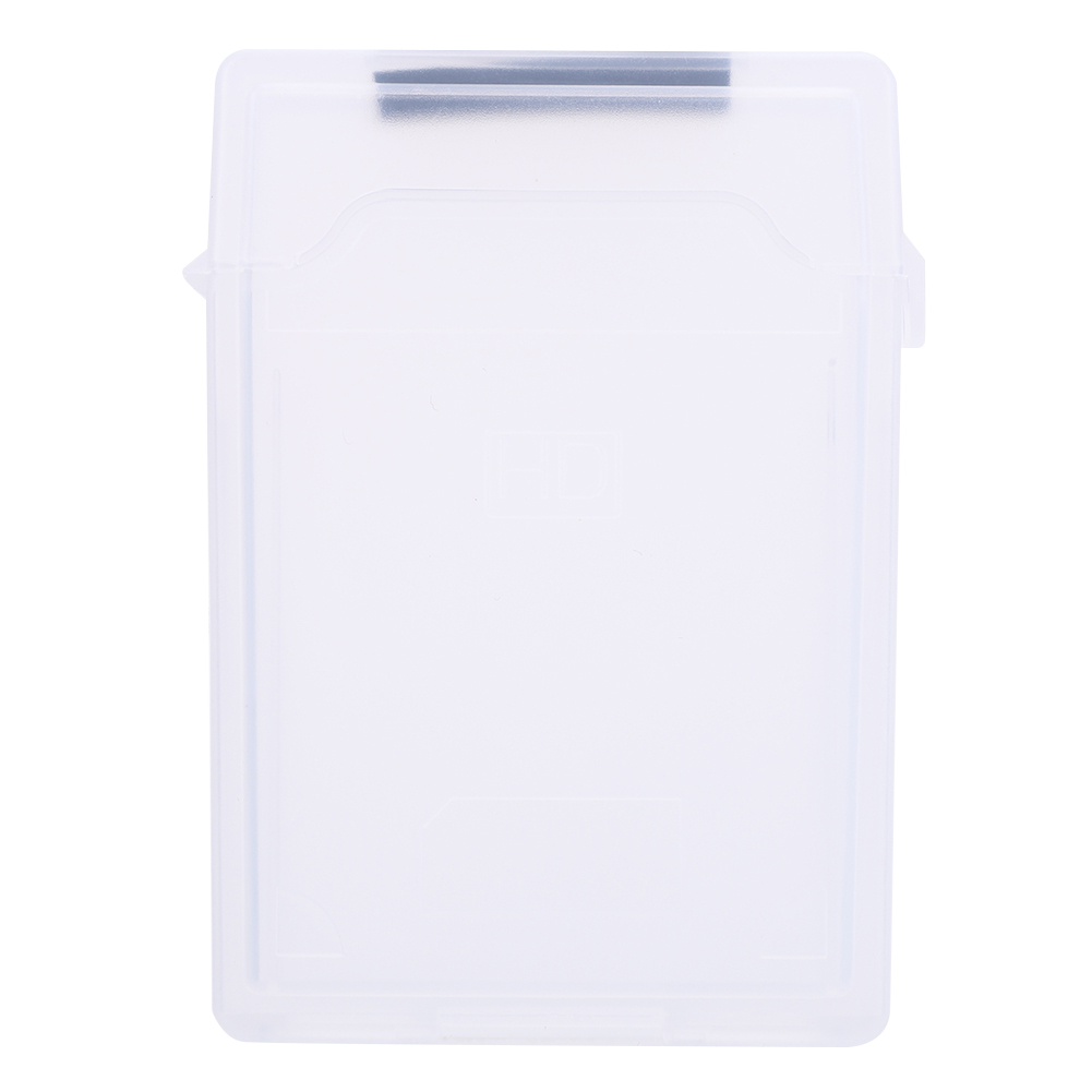 2.5 in HDD SSD Protective Case Anti-static 2.5 Inch Hard Drive Storage Case Plastic Moisture-proof Protective Cover Dustproof. 