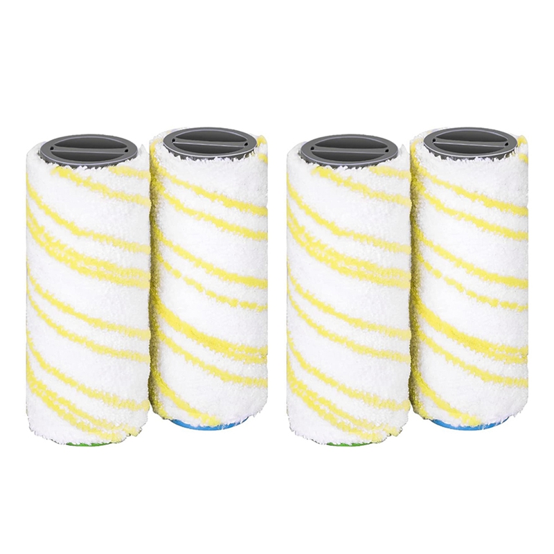 4 Pieces Set Of Rollers For Karcher Fc5 Fc7 Fc3 Fc3d Cleaner 2 Yellow 通信販売