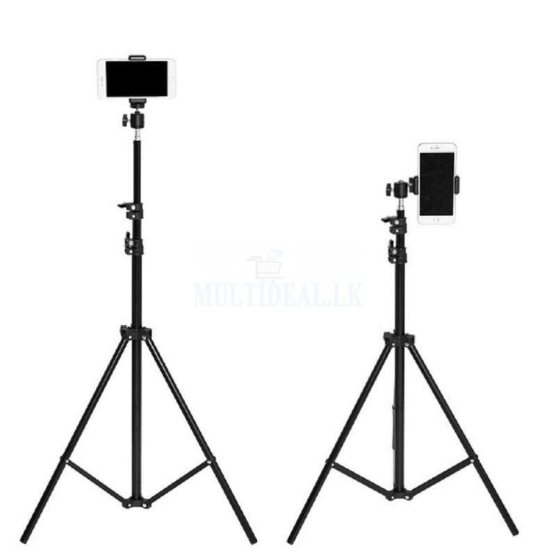 Buy Mobile Tripod Stand | 7 Feet Big Big Tripod Stand for Phone and Camera  Adjustable Aluminium Alloy Big Tripod Stand Holder,Photo/Video Shoot,TIK  Tok/YouTube Videos with Mobile Clip Holder Bracket for best