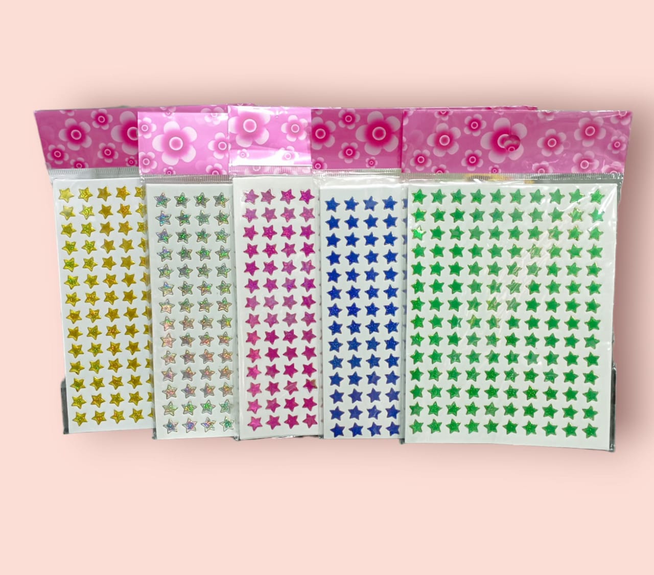 10 PCS Star sticker Cards , Star Cards For school and UKG works, School Needs. 