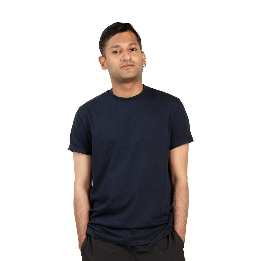 wearever Premium Short Sleeve Comfort Fit Crew Neck T shirt for Men - Blue/Grey/Black