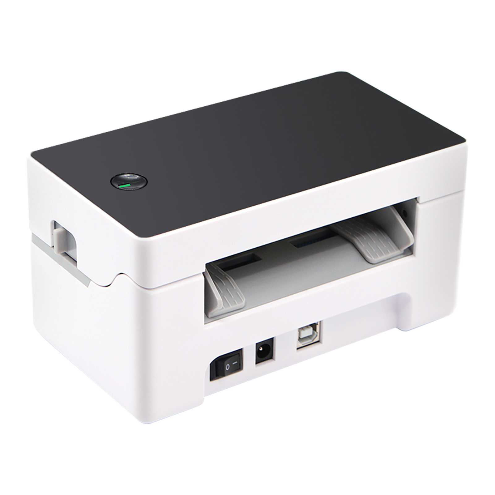 HXSJ Desktop Shipping Label Printer High Speed Usb + B-T Direct Thermal Printer Label Maker Sticker 40-80Mm Paper Width For Shipping Postage Barcodes Labels Printing Compatible With Amazon Ebay Shopify Fedex Usps Etsy. 
