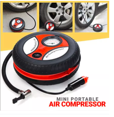 portable car air compressor for flat tyres