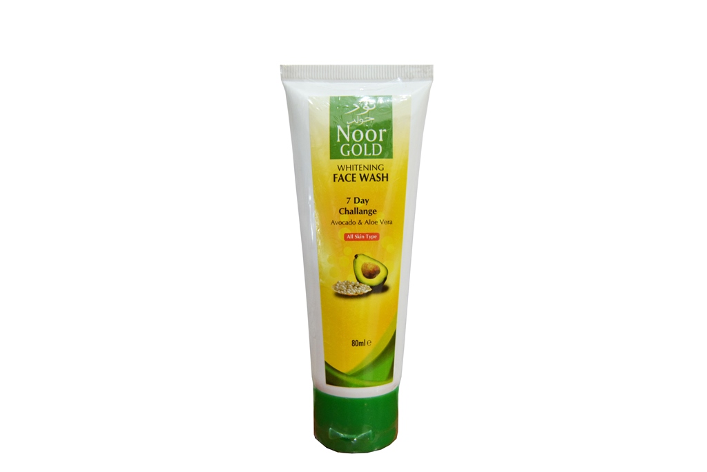 noor gold face wash