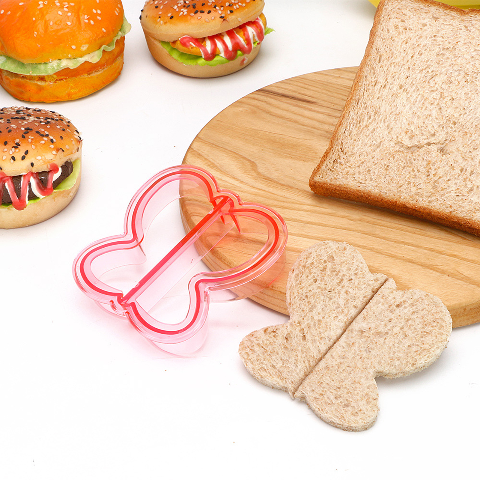 Sandwich Cutter Butterflies Dolphin Elephant Dinosaur Pancake Cutting Maker Mold Mould. 