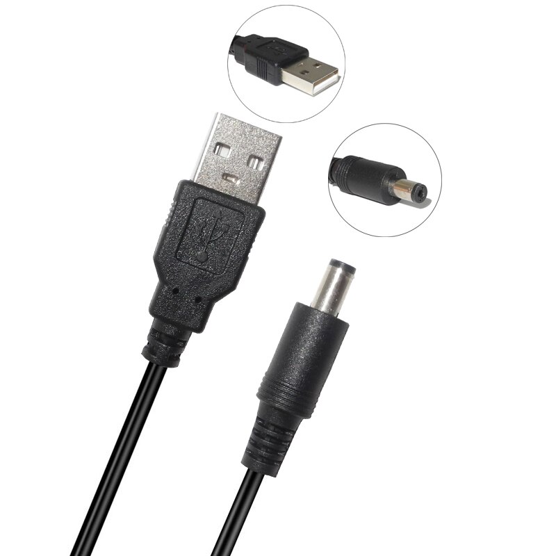8 in 1 Universal 5V DC Jack Charging Cable Power Cord USB to DC Power Cable Connectors Adapter for Router Mini Fan Speaker. 