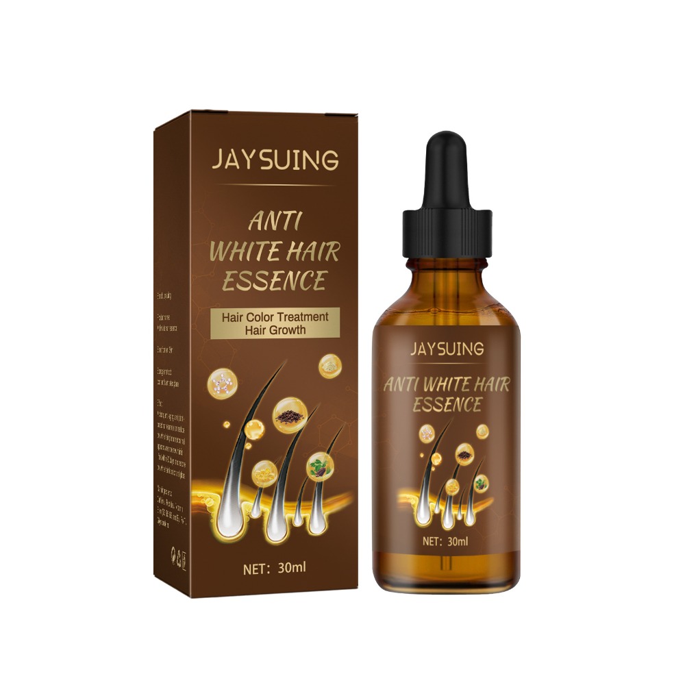 Lasting Anti Gray Hair Treatment Serum, White To Black Hair Growth, Nourish Natural Color Repair, Anti Hair Loss Products, Men And Women. 