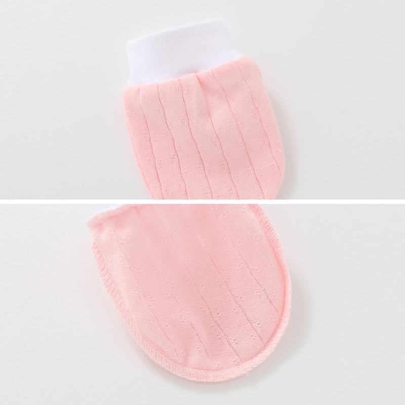 1 Pair Cotton Baby Infant Anti Scratching Gloves Anti-eat Hand Anti-Grab Face Protect Newborn for Protection Face Mitt. 