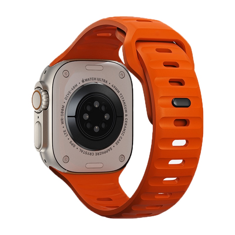 Soft Silicone Strap For Apple Watch Ultra 2 Band 49mm 44mm 45mm 40mm 41 42mm 38mm Sport Bracelet Watchband 38mm-41mm & 42mm-49mm iWatch Series 9 8 7 6. 