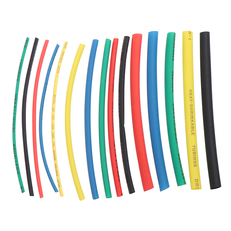 100pc/set Heat Shrink Tube Insulation Coating Polyolefin Shrink Assorted Tube BDM. 
