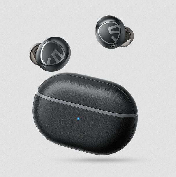 SoundPEATS Free2 classic Wireless Earbuds Bluetooth V5.1 Headphones with 30Hrs Playtime in-Ear Wireless Earphones, Built-in Mic for Clear Calls, Touch Control. 