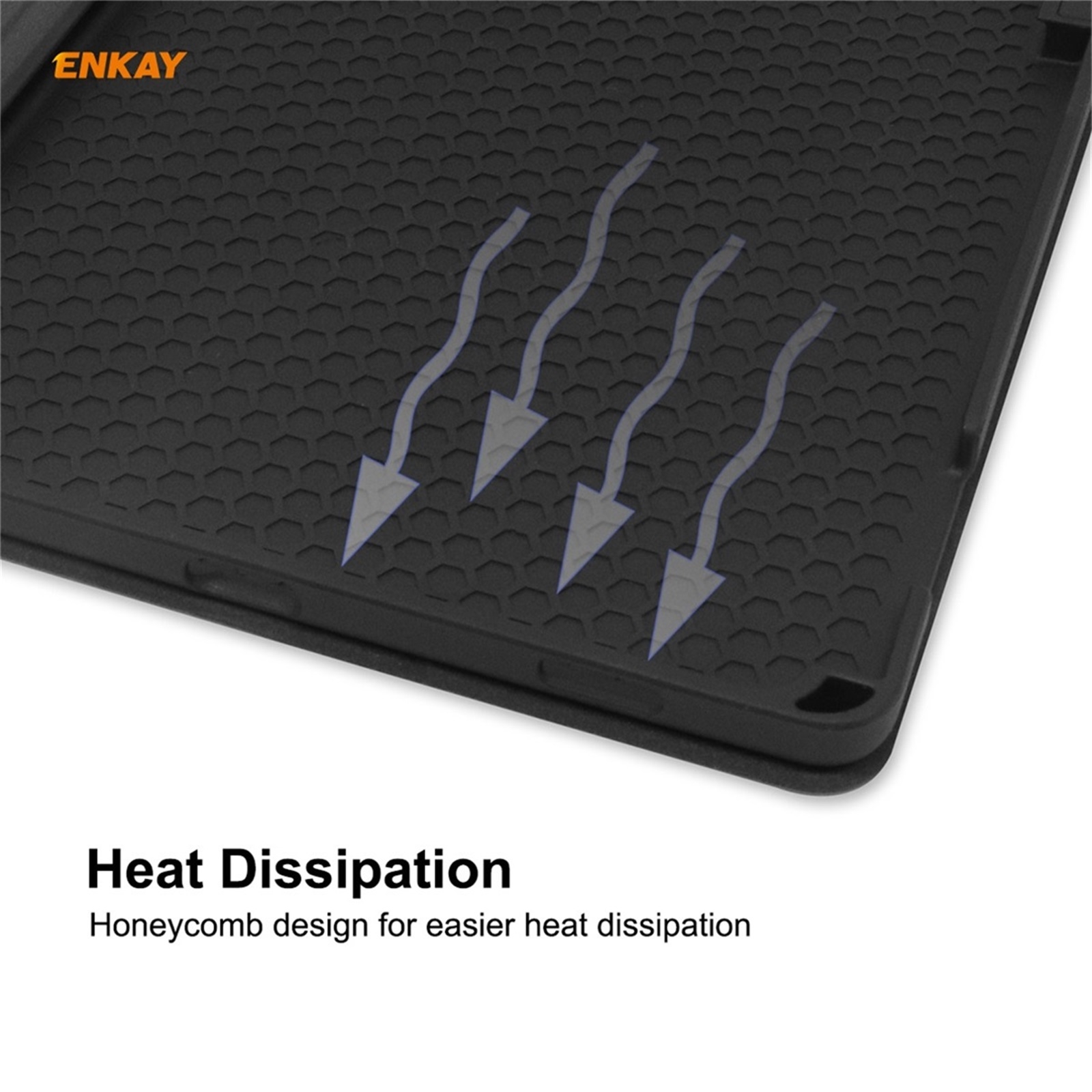 (New arrival) For Samsung Galaxy Tab A7 10.4 T500 / T505 2020 / 2022 ENKAY Cow Texture TPU Leather Smart Case For Samsung Galaxy Tab A7 10.4 2020 T500. 
